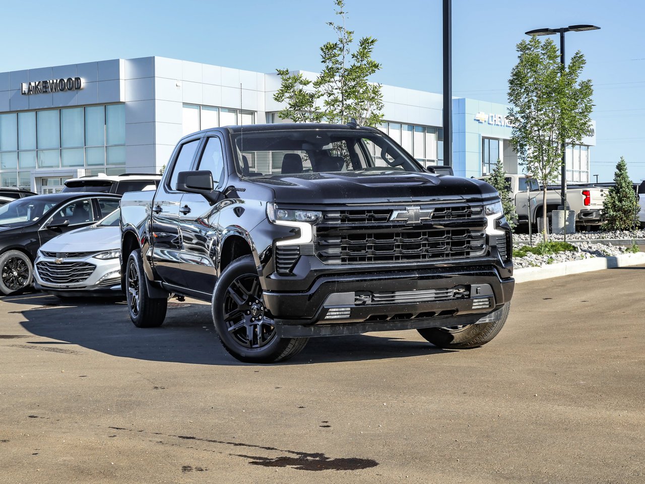 2025 Chevrolet Silverado 1500 4WD Crew Cab 147 RST Black Sherwood Park - photo #1