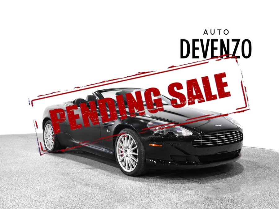 2009 Aston Martin DB9 Volante Convertible V12 Black