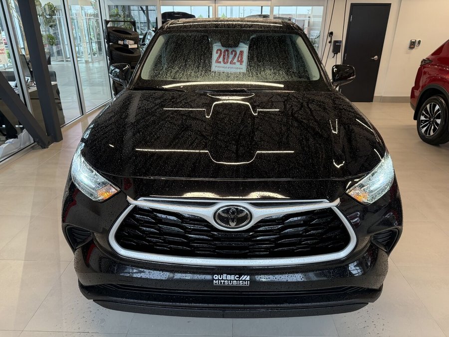 Toyota Highlander LE AWD, Siège électrique, 7 passagers 2024 Noir