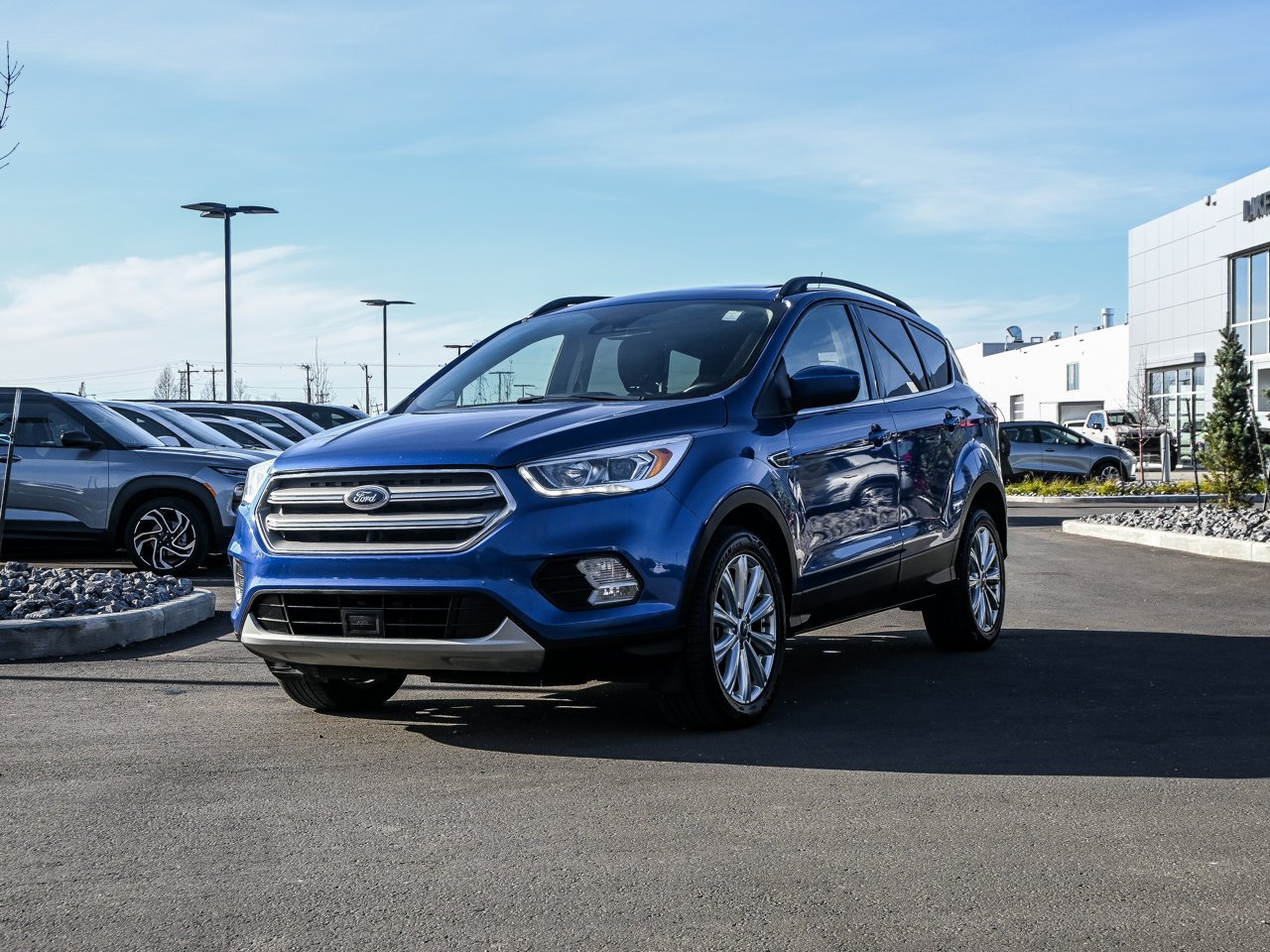 2019 Ford Escape SEL 4WD Blue Sherwood Park - photo #3