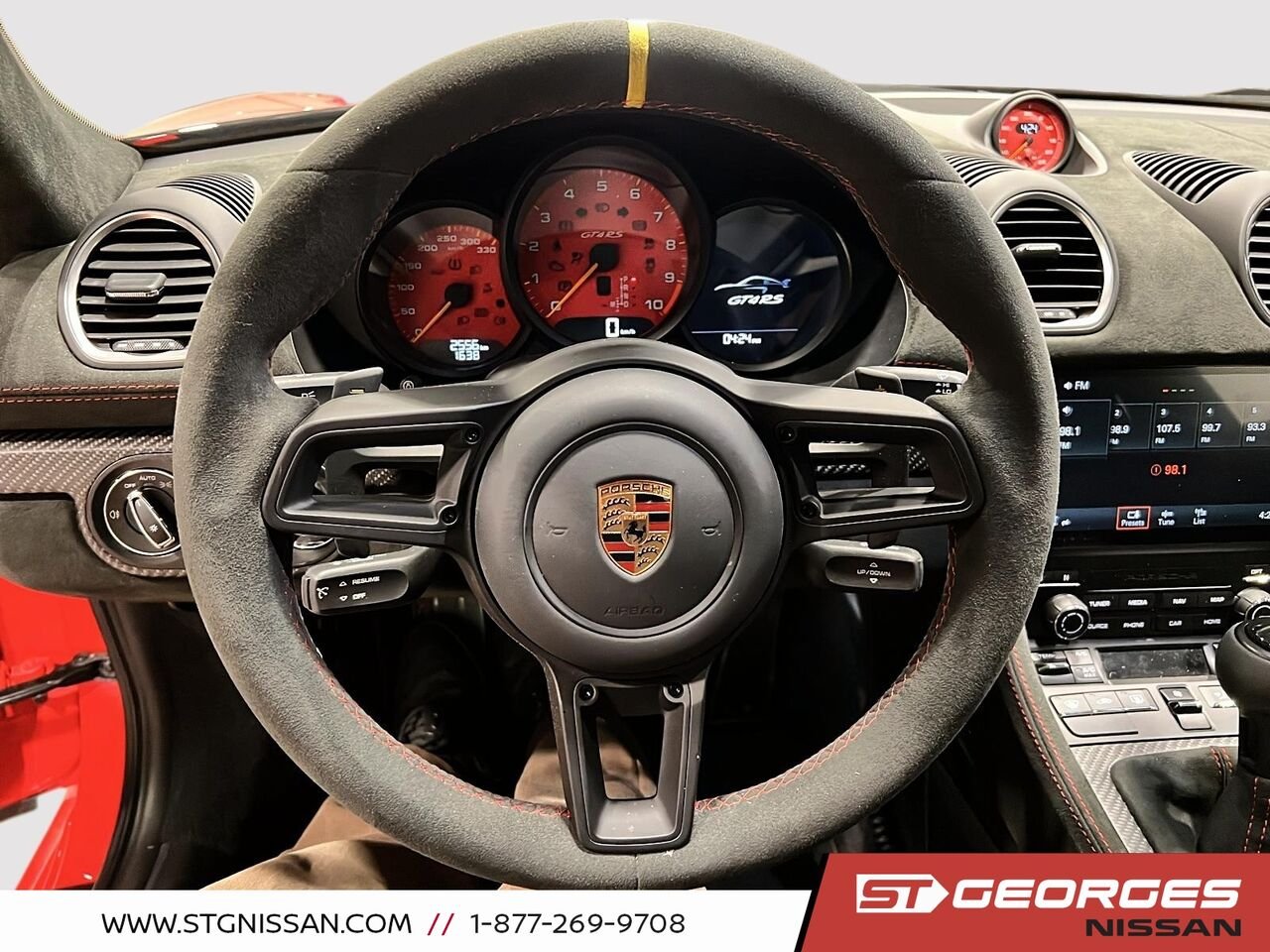 2024 Porsche 718 Cayman Red Saint-Georges - photo #11