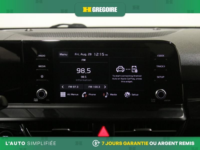 Toyota Corolla 822605 | CVT AUTO AC GR ELECT MAGS CAM RECUL BLEUTOOTH 2022 Noir Laval - photo #22