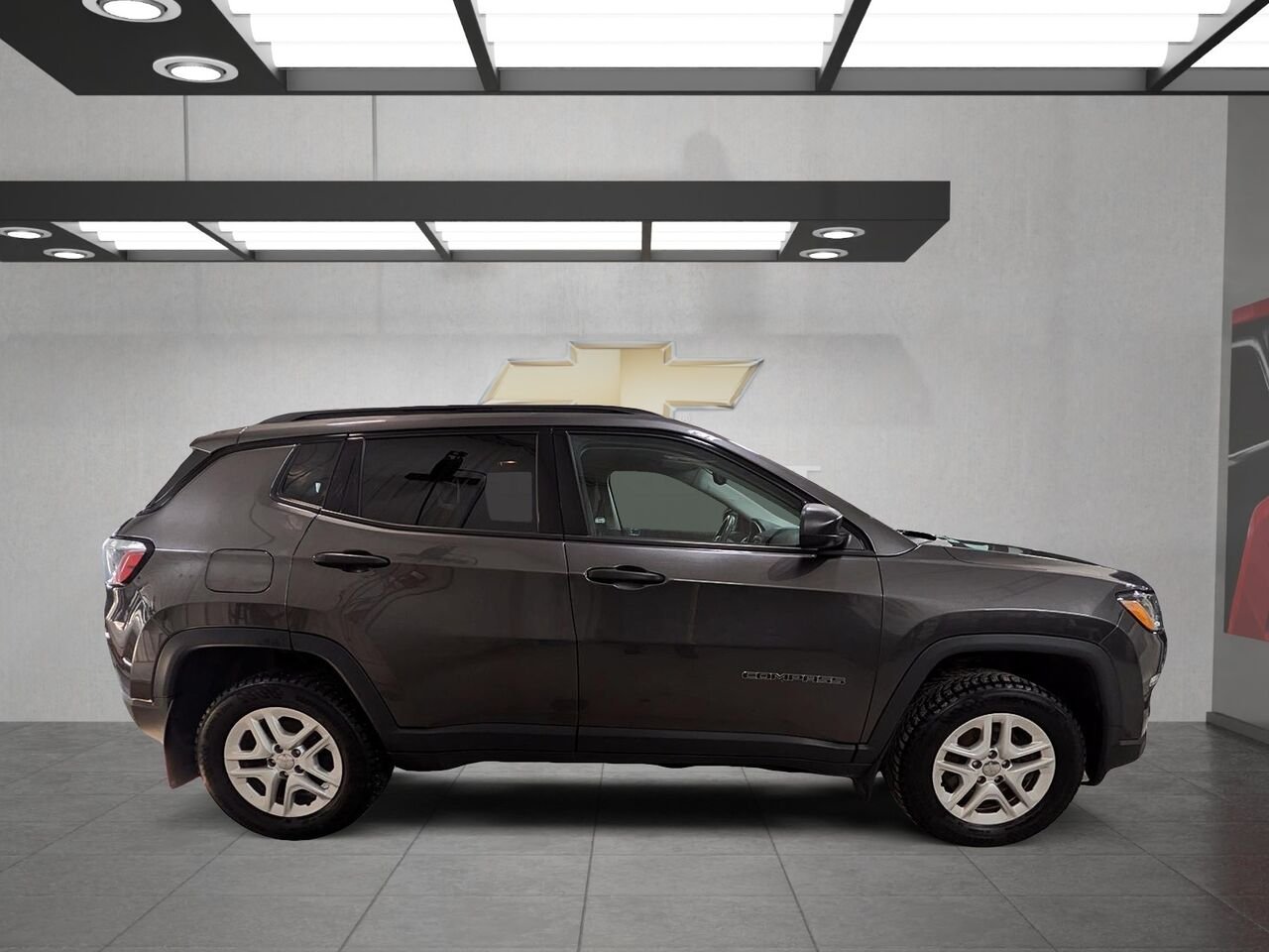 JEEP COMPASS SPORT 2018 Gris Saint-Hyacinthe - photo #6
