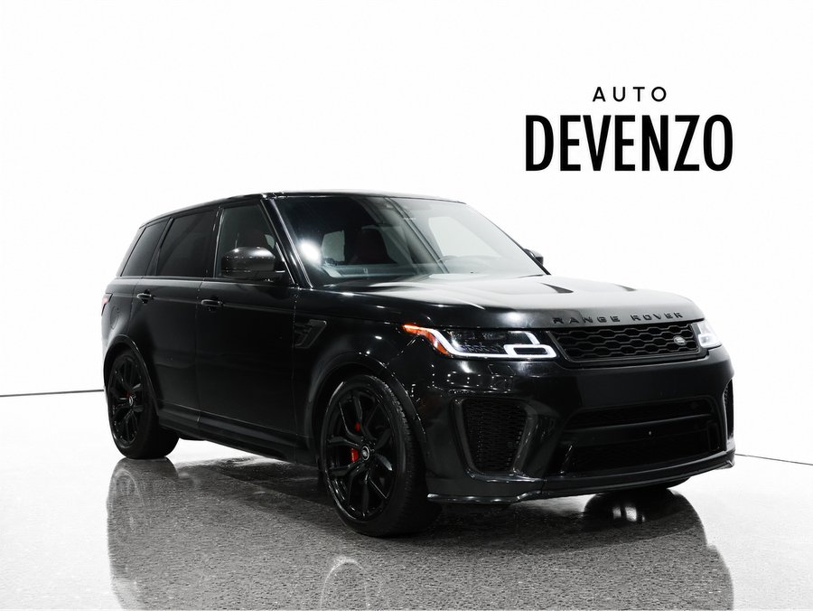 Land Rover Range Rover Sport SVR V8 Supercharged 2019 Noir
