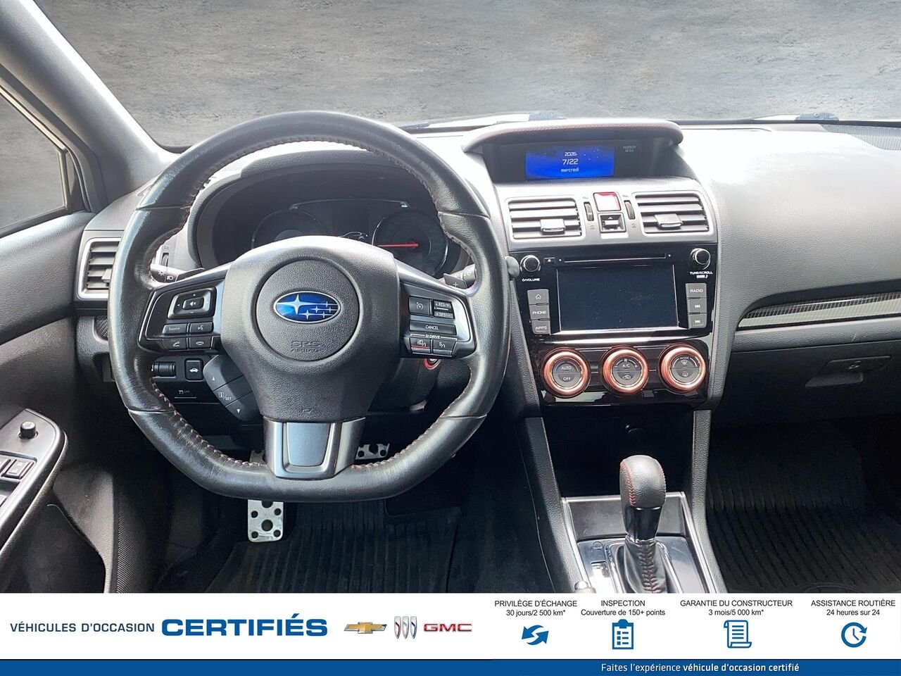 SUBARU WRX CVT 2019 Noir Montmagny - photo #8
