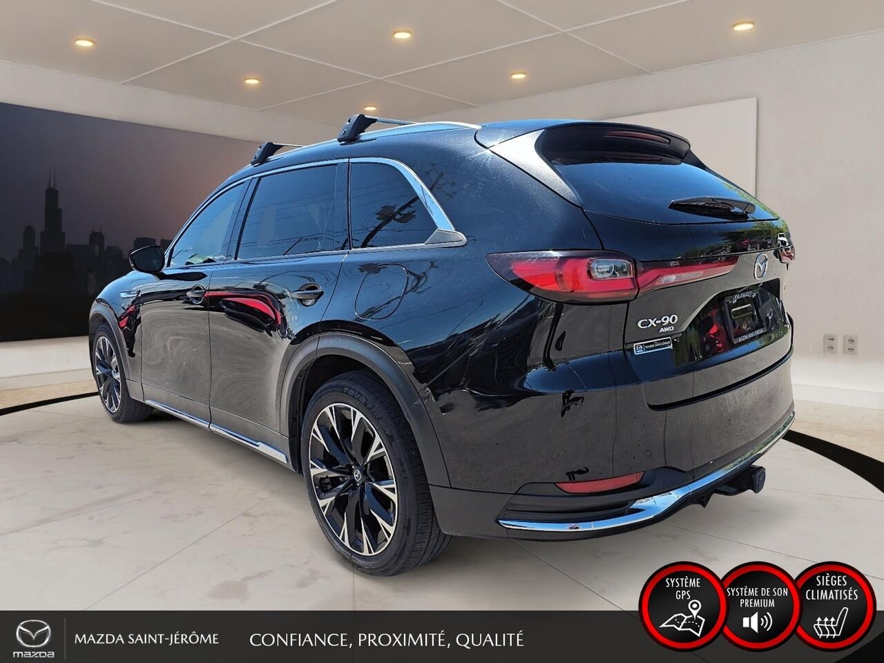 2024 Mazda CX-90 hybride rechargeable Black Sainte-Agathe-des-Monts - photo #9
