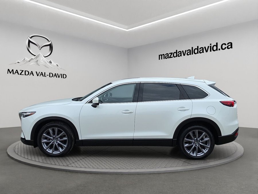 Mazda CX-9 GS-L TI, 7 passagers, Apple carplay, Toit ouvrant, volant chauffant 2023 Blanc