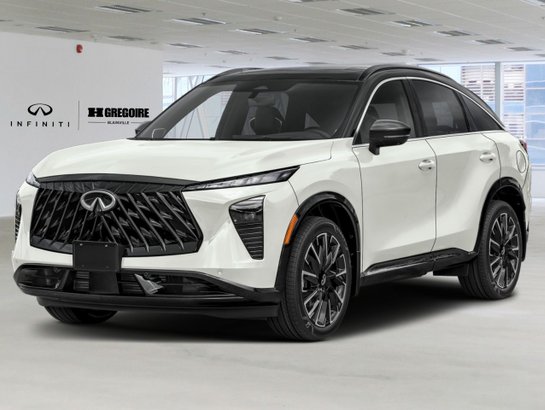 2027 INFINITI QX65 AUTOGRAPH Radiant White/Black Obsidian