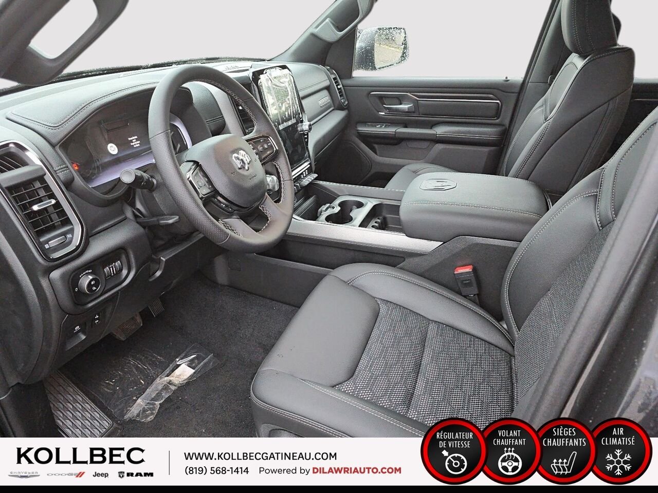 2026 RAM 1500 261440 | Sport cabine d'équipe 4x4 caisse de 5 pi 7 po Granite Crystal Metallic Gatineau - photo #25