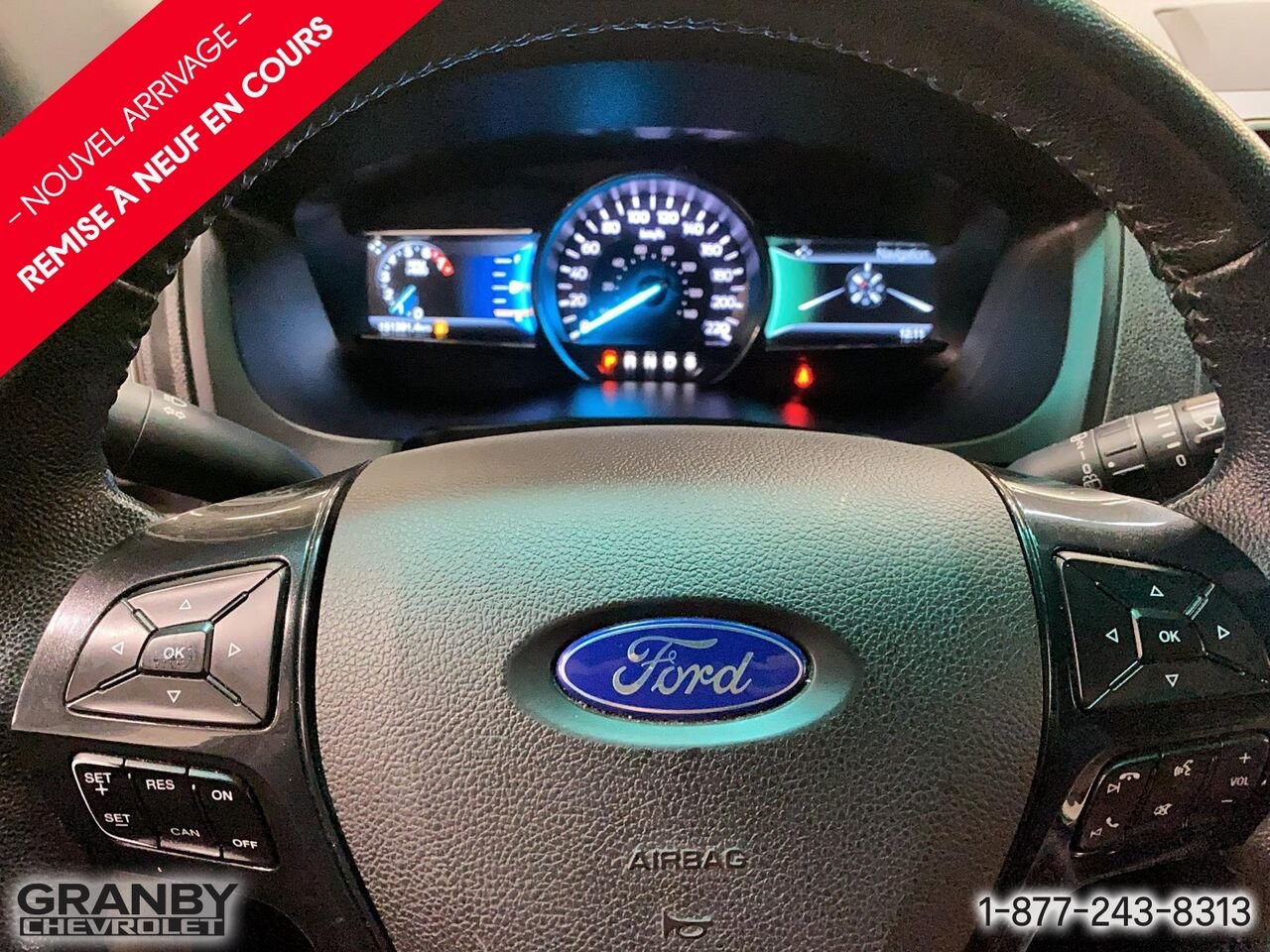 Ford Explorer XLT, quatre roues motrices | G3898 2018 Rouge Granby - photo #16
