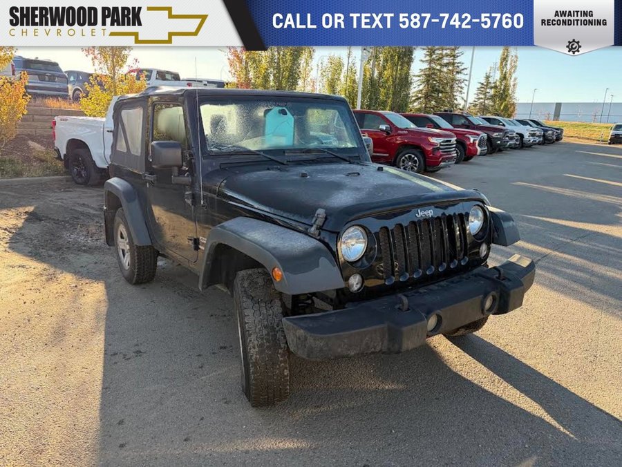 2015 Jeep Wrangler Sport Black