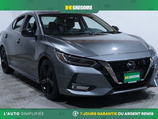2021 Nissan Sentra SR AUTO A/C CUIR TOIT GR ELECT MAGS CAM RECUL VLUE Grey