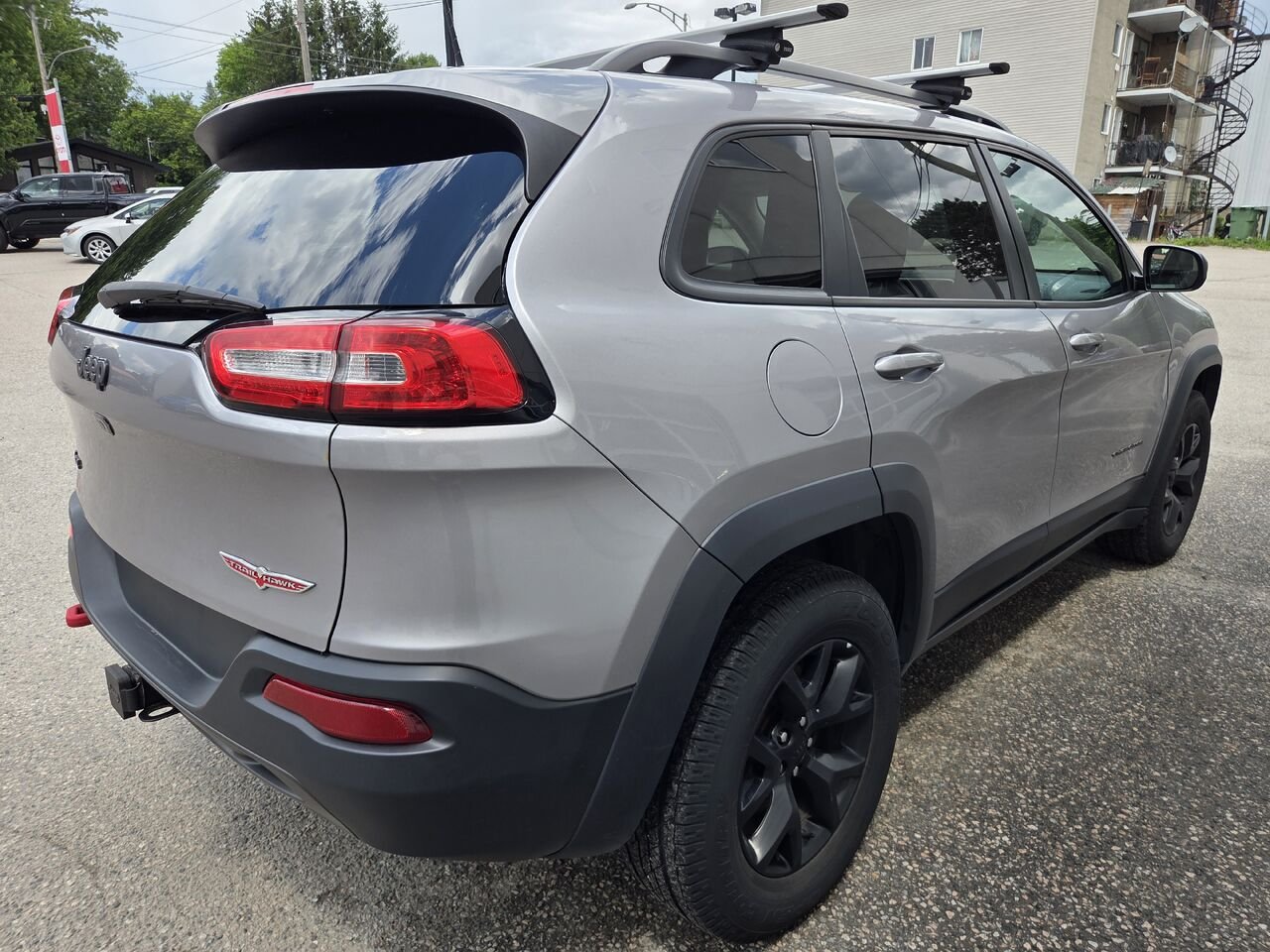 2018 JEEP CHEROKEE TRAILHAWK Silver Mont-Laurier - photo #4