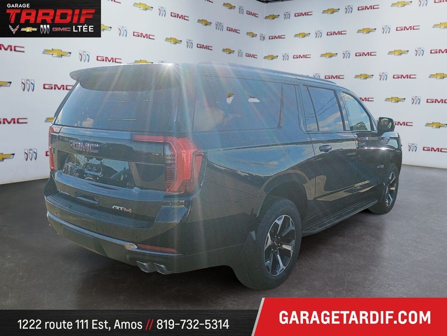 GMC Yukon XL AT4 4 portes 4RM 2026 Noir onyx