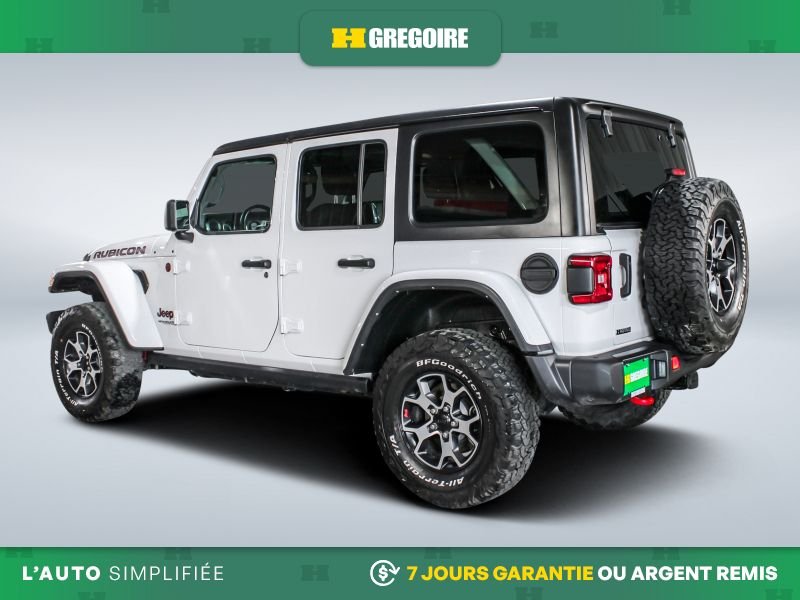 Jeep Wrangler UNLIMITED RUBICON CUIR CAMERA VOLANT/SIEGES CHAUFF 2022 Blanc