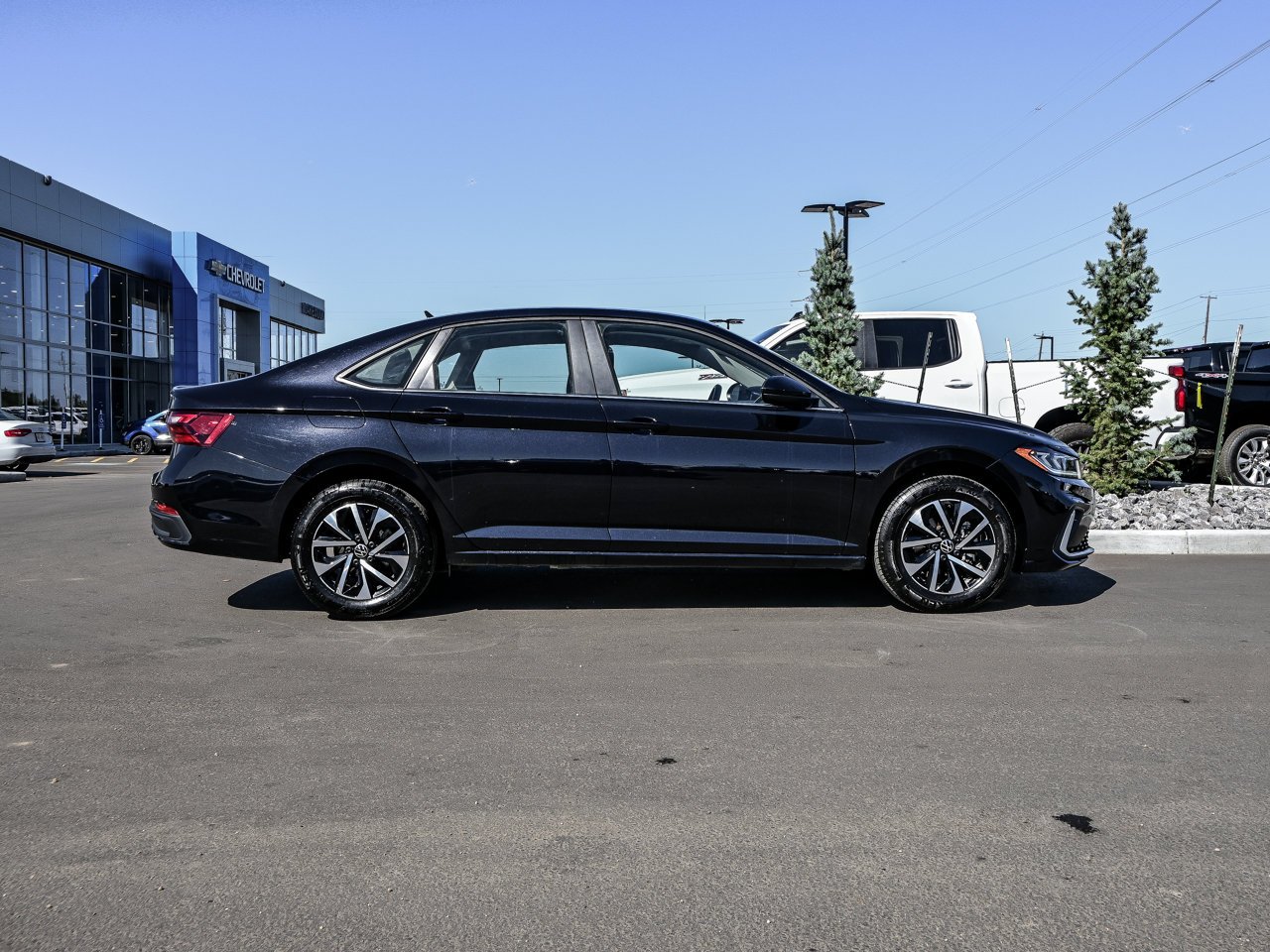2025 Volkswagen Jetta Trendline Auto Black Sherwood Park - photo #14