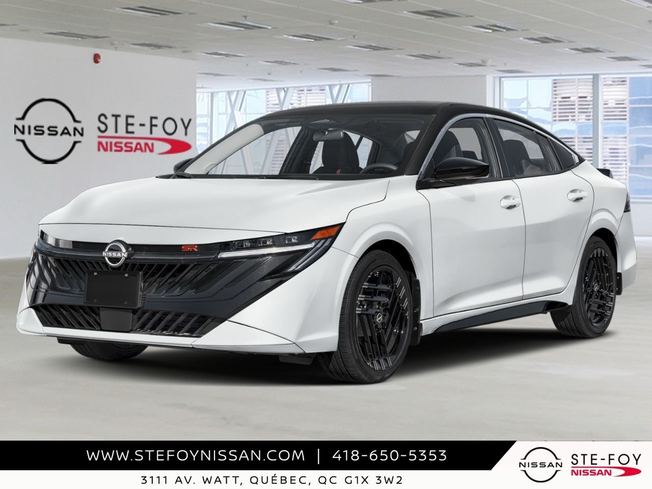 2026 NISSAN Sentra Aspen White TriCoat/Super Black Ste-Foy - photo #0