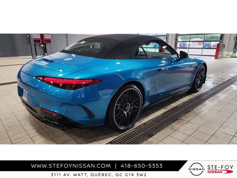 Mercedes-Benz SL-Class AMG SL 63 Roadster IMPECCABLE COMME NEUF LB 1 2023 Bleu