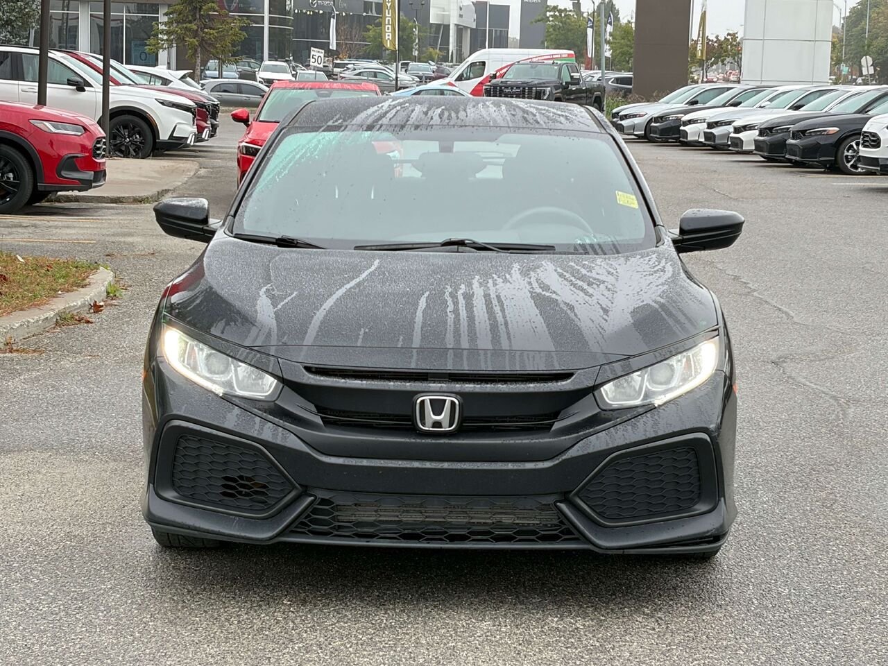 Honda Civic LX 2018 Noir Gatineau - photo #1