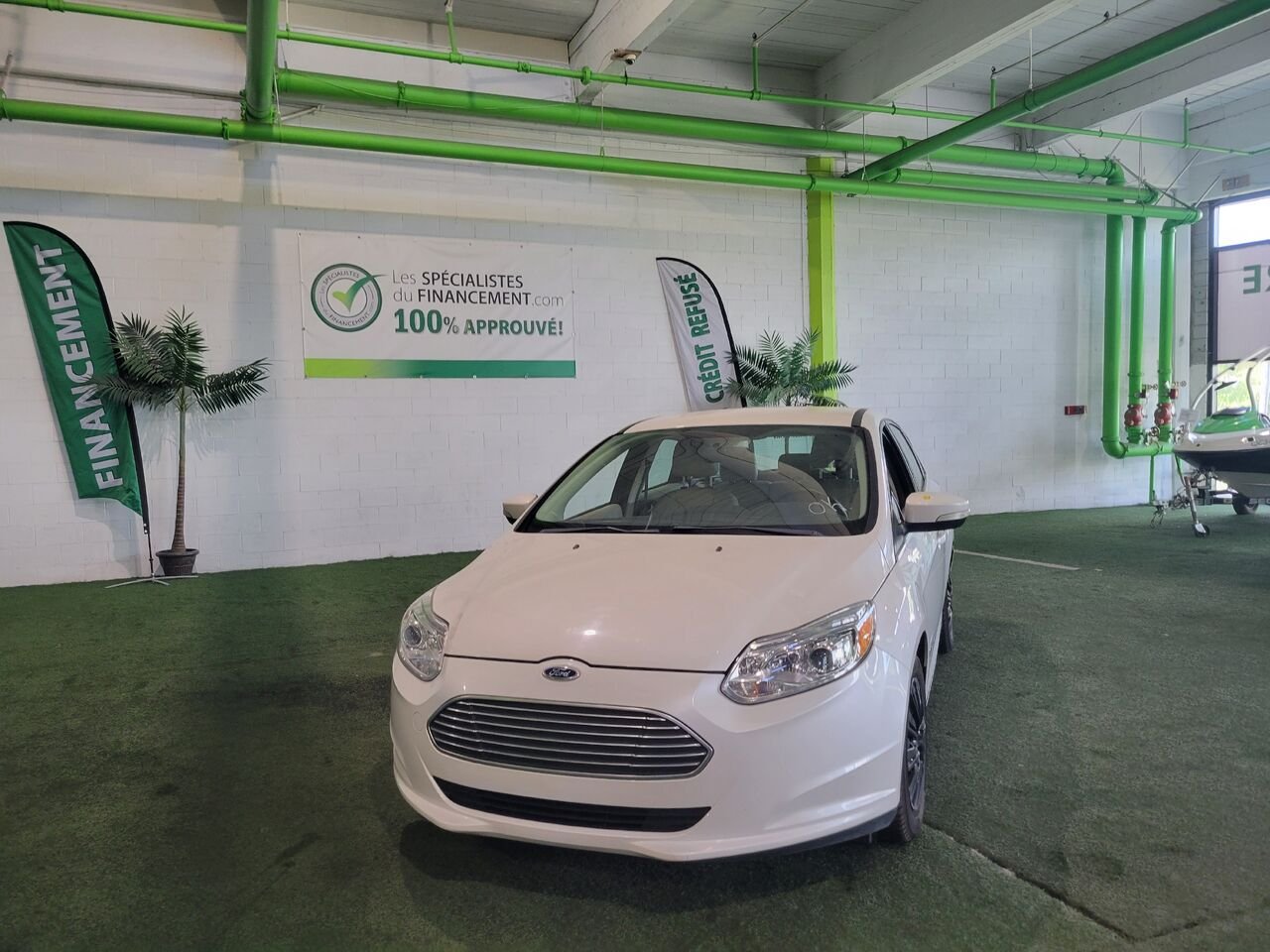 Ford Focus Electric 2016 Blanc Longueuil, - photo #8