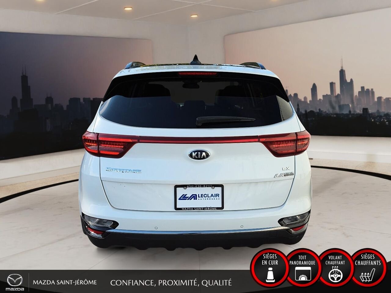 2020 Kia Sportage White Saint-Jérôme - photo #6