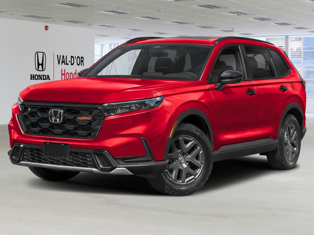 2027 HONDA CR-V Hybrid TrailSport AWD Radiant Red Metallic Val-d'Or - photo #0