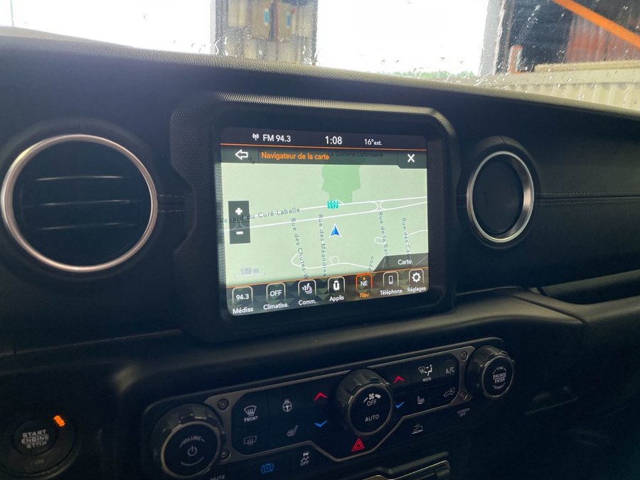 Jeep Wrangler 4xe SAHARA 4X4 *NAV* CUIR SIÈGES /VOLANT CHAUF CARPLAY 2022 Bleu