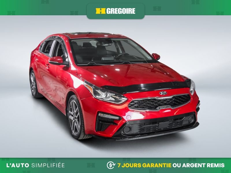 2019 Kia Forte EX Limited AUTO A/C MAGS CUIR TOIT NAV CAM RECUL B Red