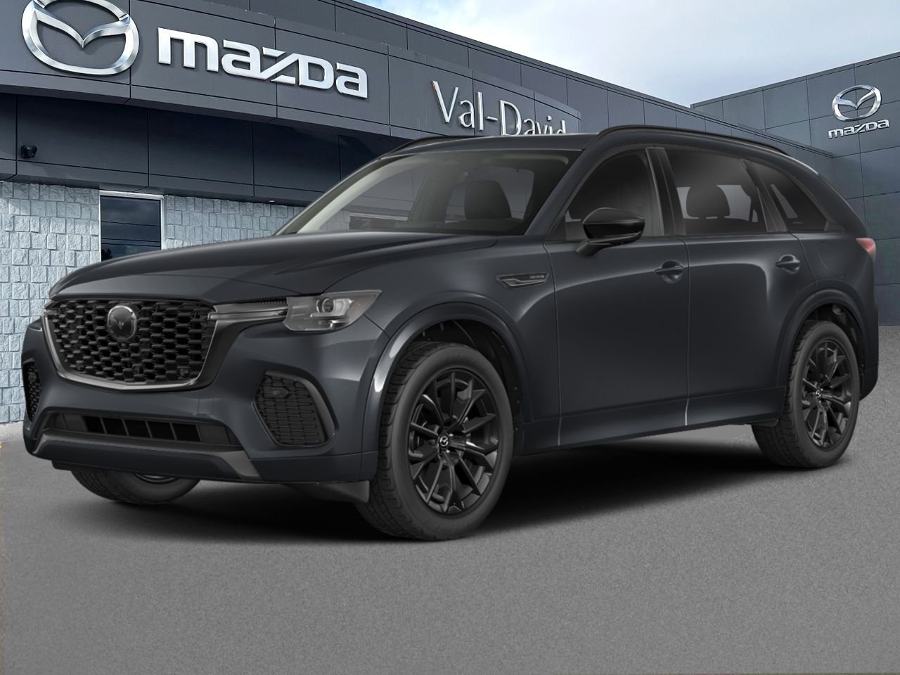 Mazda CX-70 hybride léger GT TI, HYBRIDE LÉGER, 7 PASSAGERS, CUIR 2026 Noir de jais mica Val-David - photo #0
