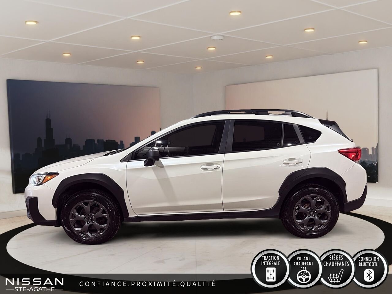 Subaru Crosstrek 2022 Blanc Saint-Jérôme - photo #5