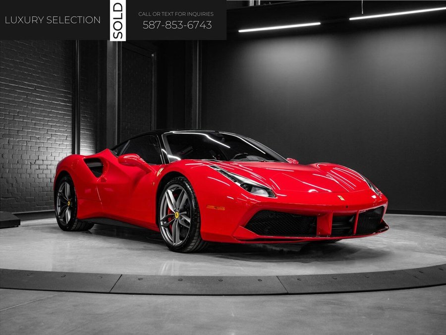 2019 Ferrari 488 GTB 2019 Red