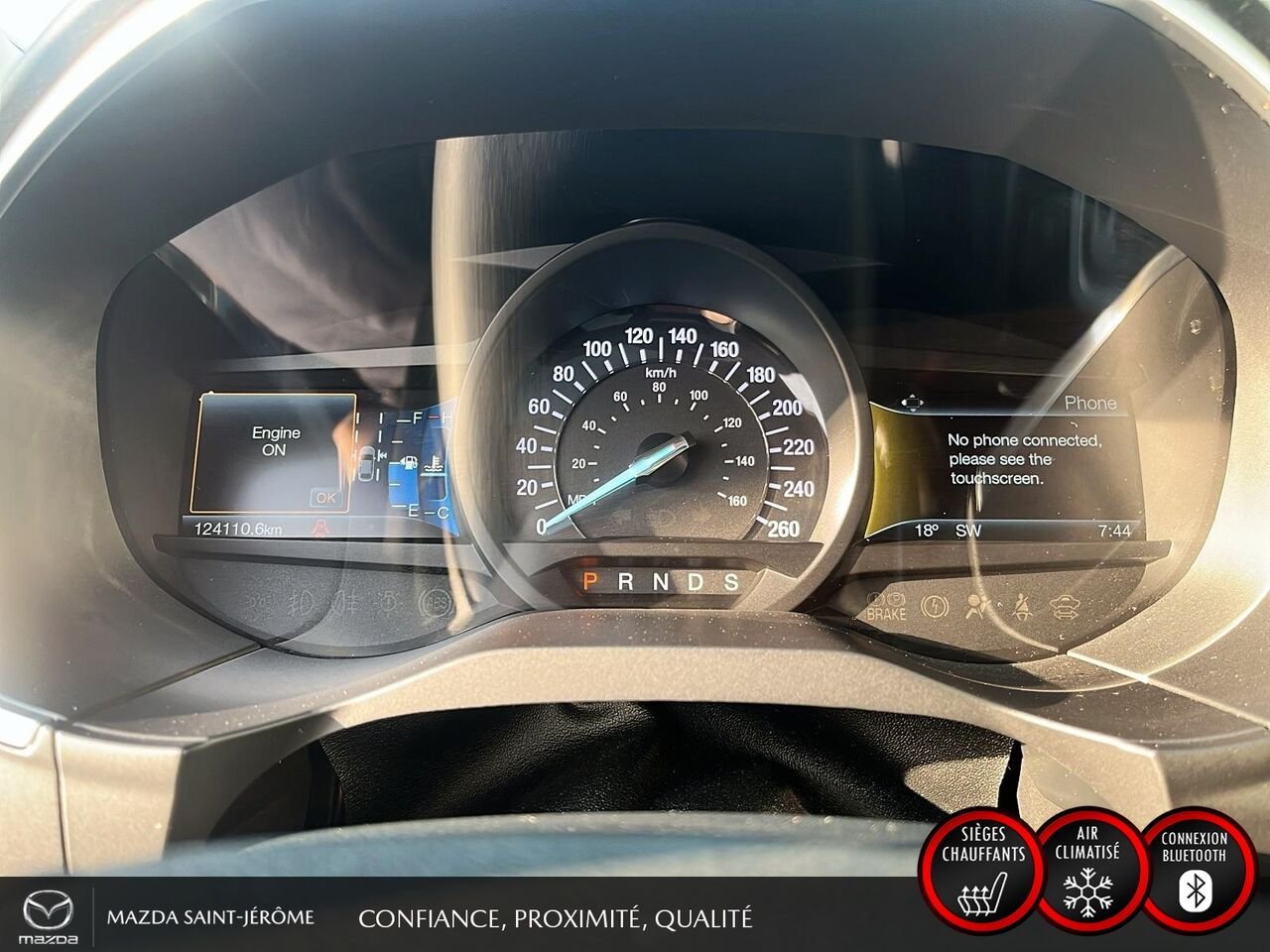 Ford Edge 2018 Gris Ste-Agathe des Monts - photo #16