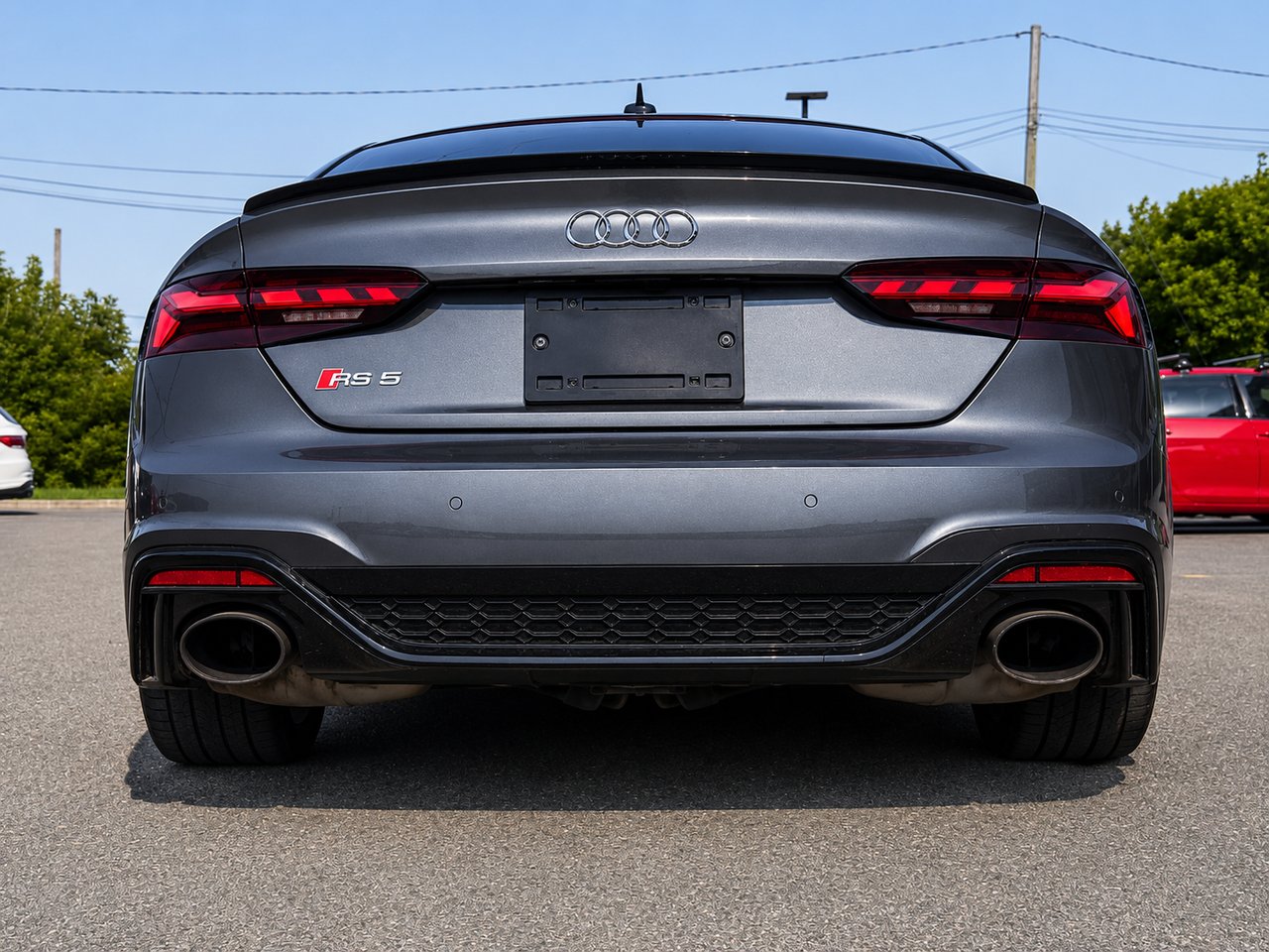 Audi RS 5 Sportback 2022 Gris Granby - photo #5