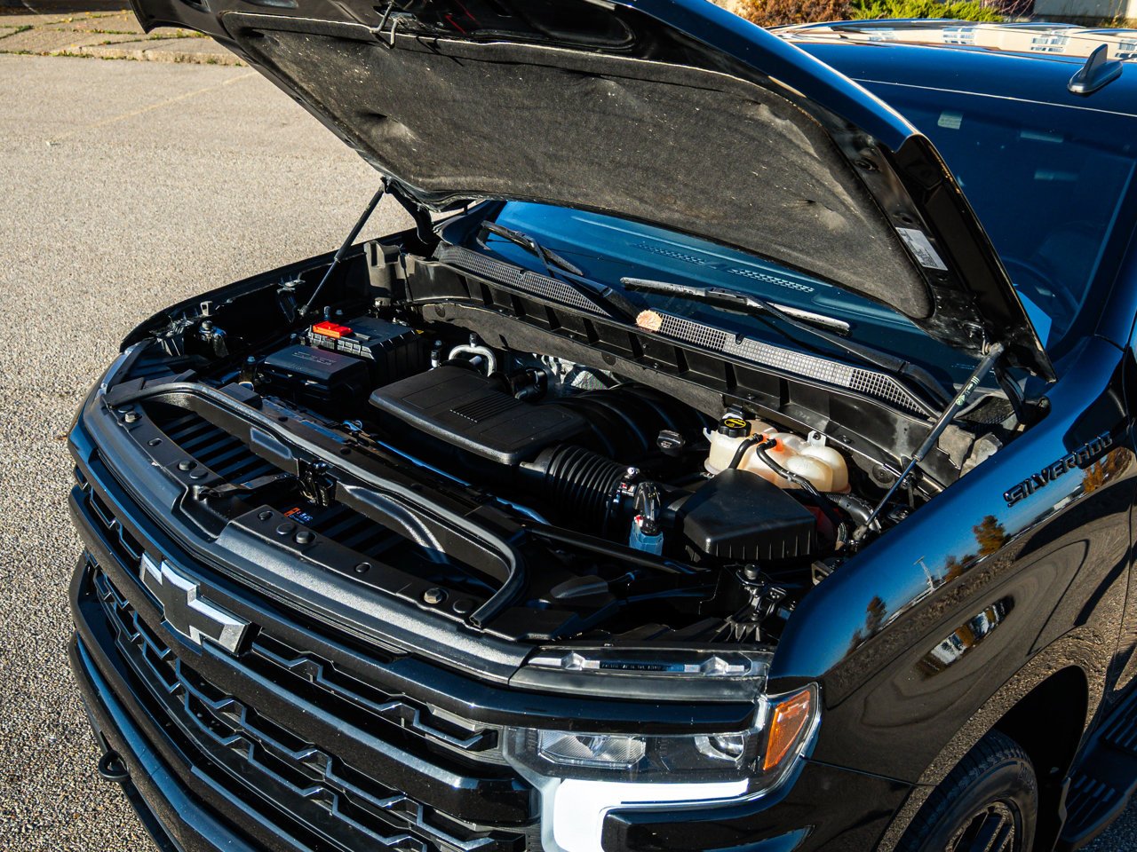 2024 Chevrolet Silverado 1500 4WD Crew Cab 147 RST Black Sherwood Park - photo #6