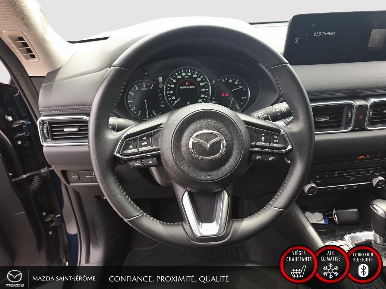 Mazda CX-5 GS | CUIR | AWD | MAGS | 2025 Bleu Saint-Jérôme - photo #11