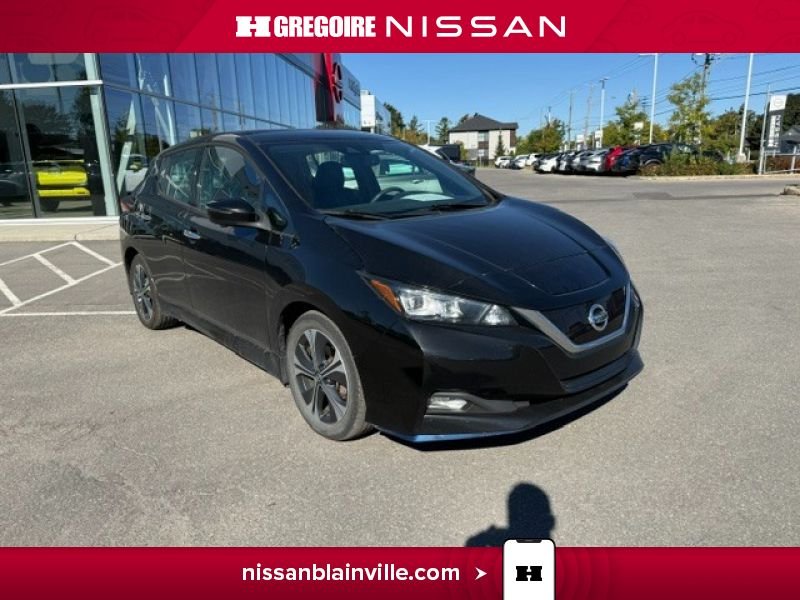 Nissan Leaf SL PLUS 100% ELECTRIQUE 363 KM AUTONOMIE*CUIR* 2022 Noir