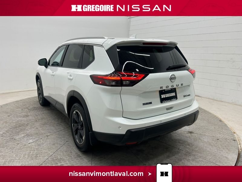 Nissan Rogue VW3603 | SV Moonroof AWD CARPLAY A PARTIR DE 2.99% 2024 Blanc Laval - photo #39