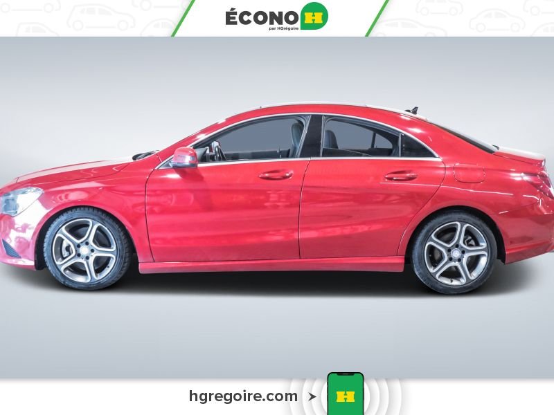 2016 Mercedes Benz CLA Red Laval - photo #4