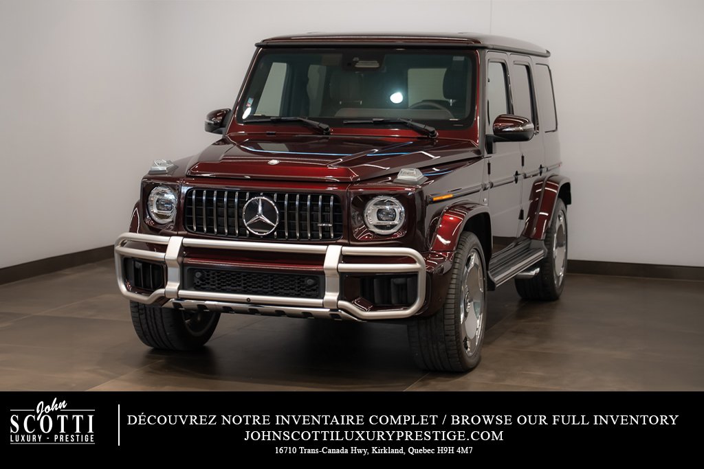 Mercedes-Benz Classe-G G 63 AMG 2026 Rouge Kirkland - photo #0
