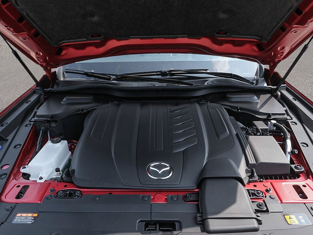 Mazda CX-90 hybride léger JM3KKDHD5T1423373 2026 Rouge vibrant cristal métallisé Mirabel - photo #5