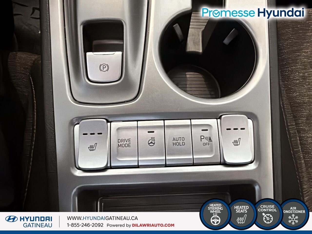 Hyundai Kona électrique Preferred TA *** Electrique , sieges chauffant , volants chauffants*** 2021 Blanc Ottawa & Gatineau - photo #16