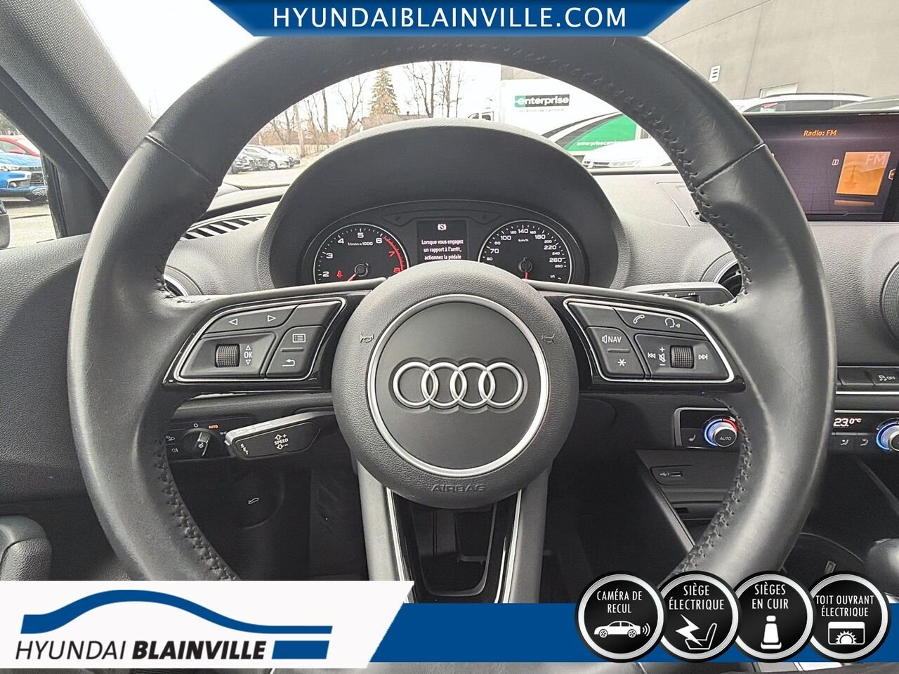2019 Audi A3 berline Blue Blainville - photo #12