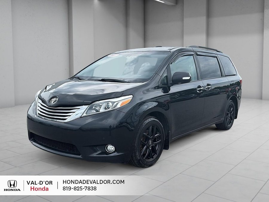 Toyota Sienna XLE 7 places 5 portes AWD 2017 2017 Noir