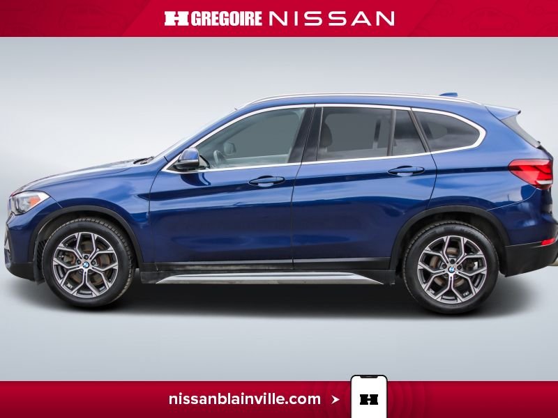 BMW X1 xDrive28i AWD CUIR-TOIT-CARPLAY-SIEGE CHAUFFANT 2020 Bleu
