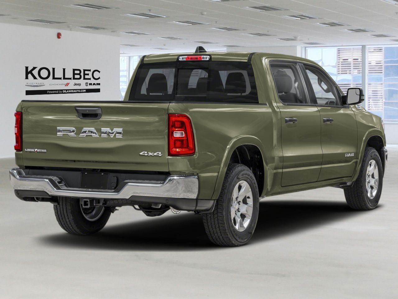 RAM 1500 Big Horn cabine d'équipe 4x4 caisse de 6 pi 4 po 2027 Vert char d'assaut Ottawa & Gatineau - photo #2