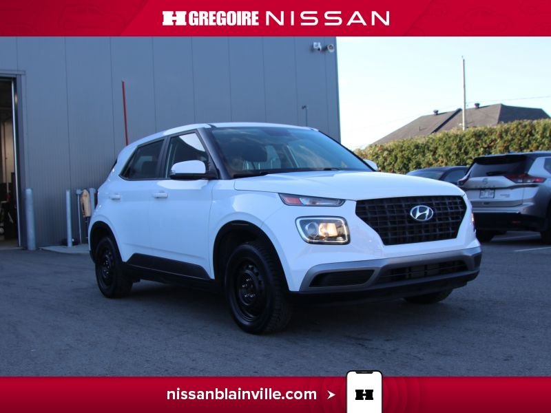 Hyundai Venue Essential BANC CHAUFFANT AUCUN ACCIDENT BAS KILO 2021 Blanc