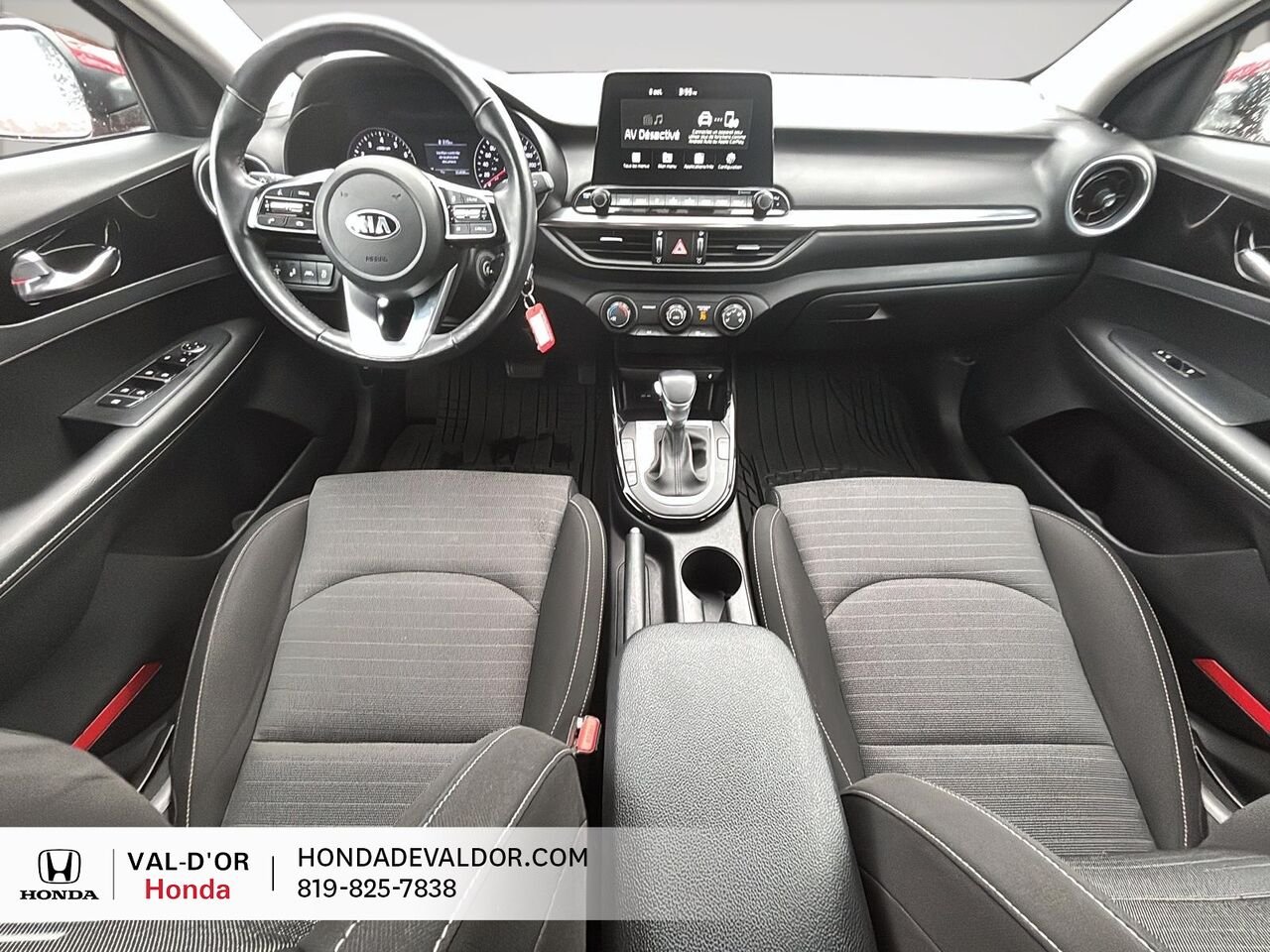 2020 Kia Forte EX IVT Red Val-d'Or - photo #7