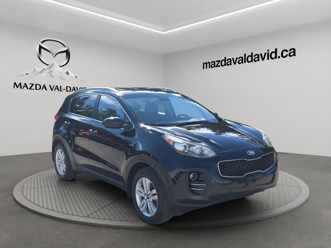 2017 Kia Sportage LX 4 portes TI, écran tactile, commande audio au volant, cruise control Blue Val-David - photo #8