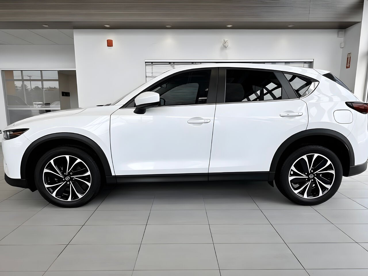 MAZDA CX-5 2025 Blanc rhodium métallisé Notre-Dame-des-Prairies - photo #6