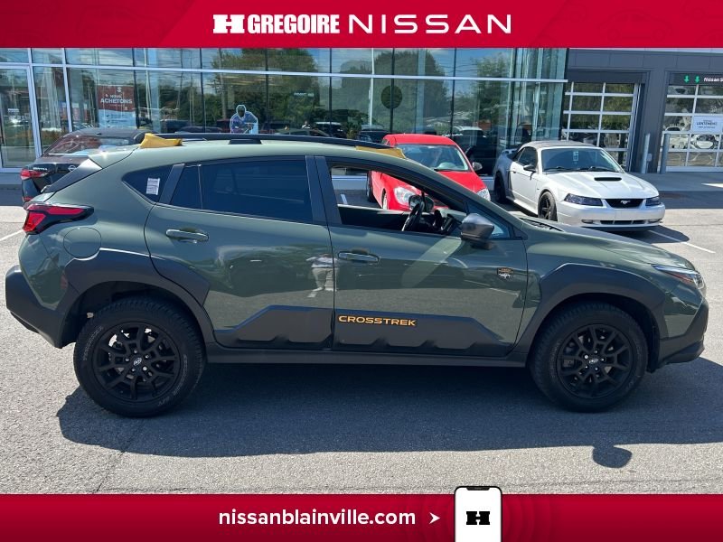 Subaru Crosstrek BA6398 | Wilderness AWD 1 PROPRIO 0 ACCIDENT VÉHICULE RARE 2024 Vert Laval - photo #15